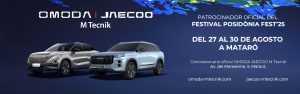 OMODA | JAECOO M Tecnik impulsa la cultura como patrocinador del Posidònia Fest’25
